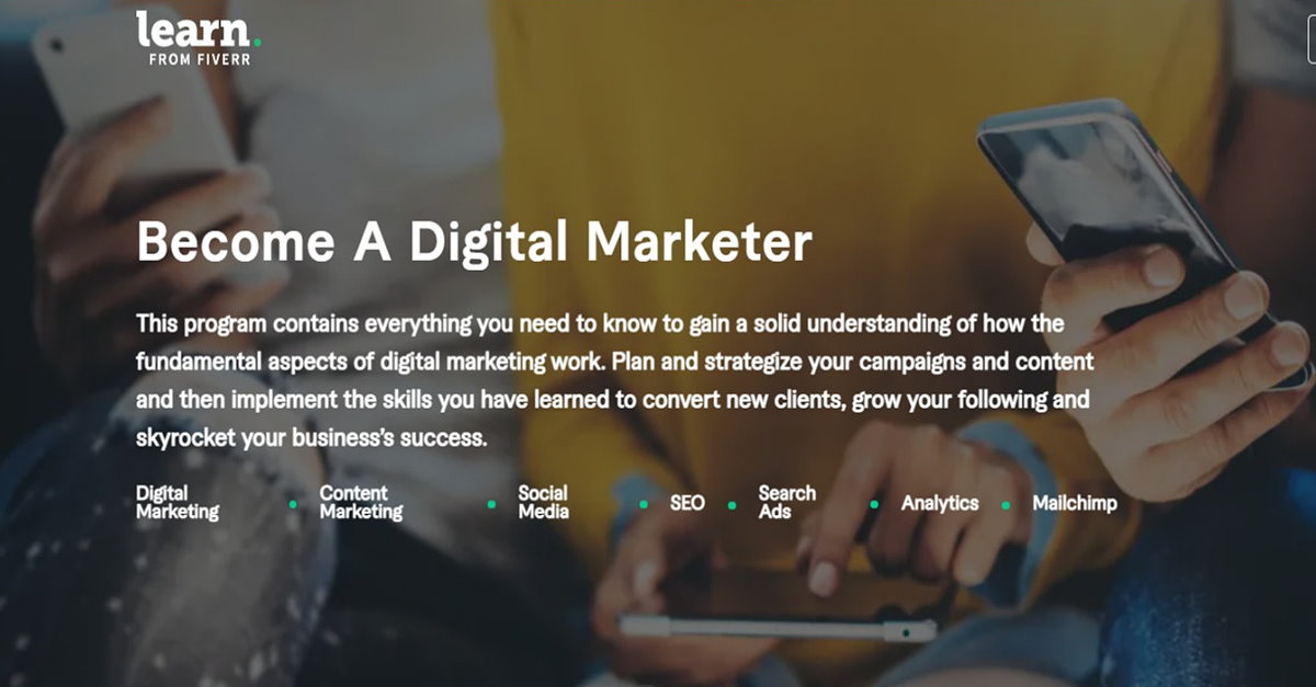 Best Digital Marketer Fiverr Courses